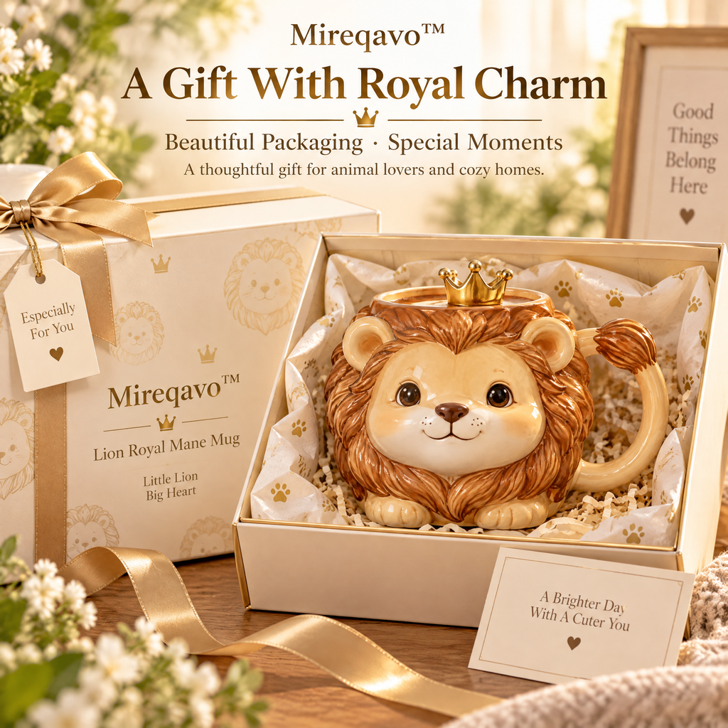 Mireqavo™ Lion Royal Mane Mug