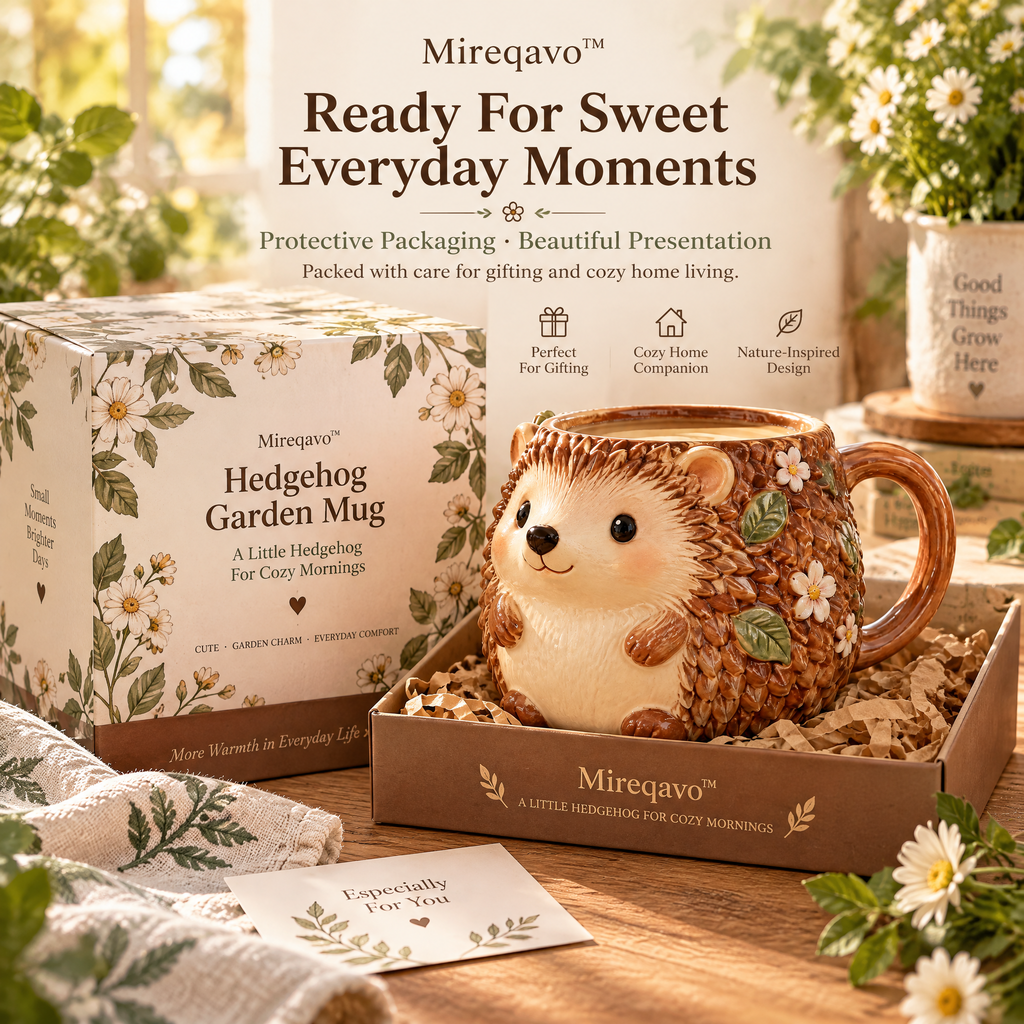 Mireqavo™ Hedgehog Garden Mug