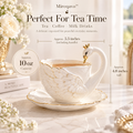 Mireqavo™ Swan Lake Porcelain Cup