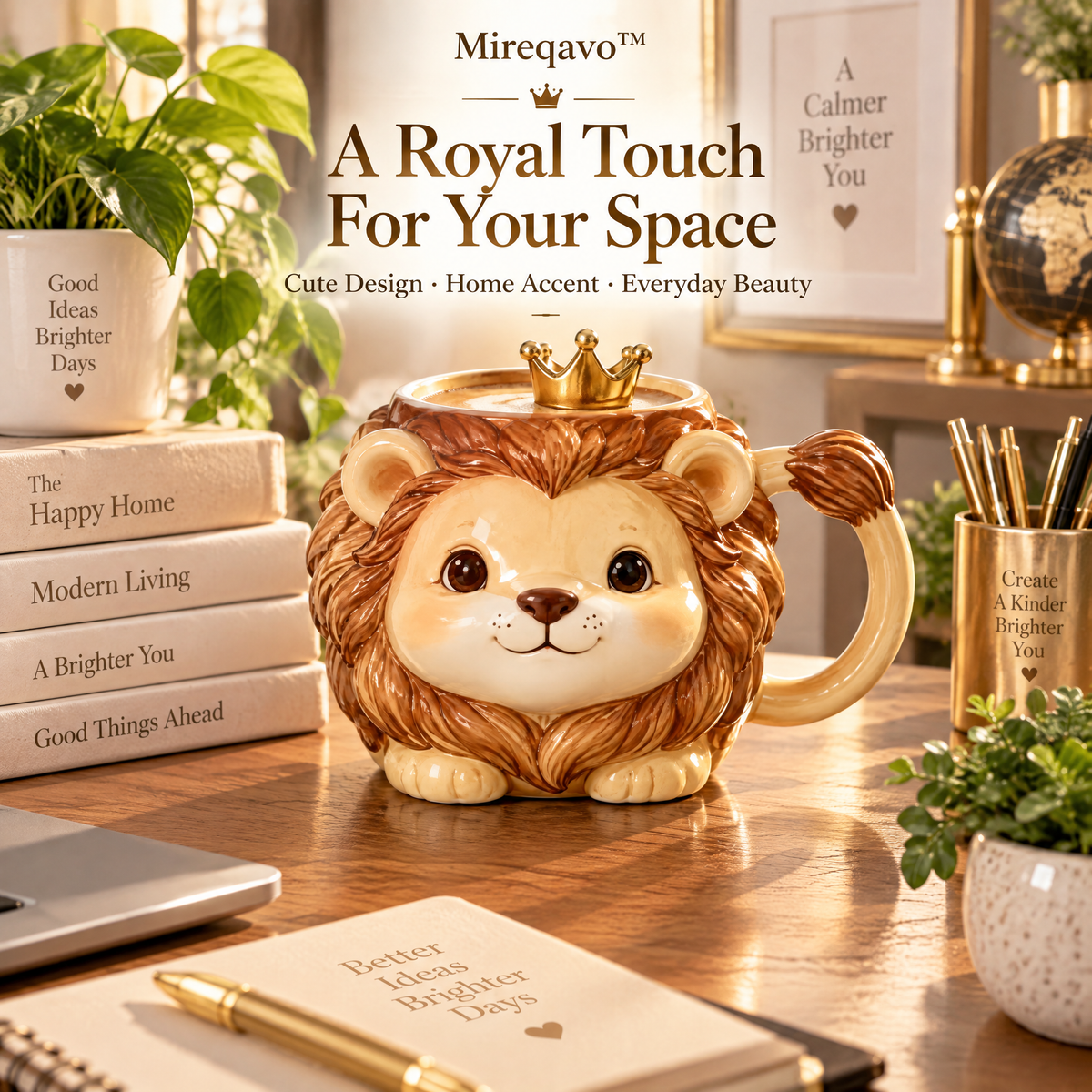 Mireqavo™ Lion Royal Mane Mug