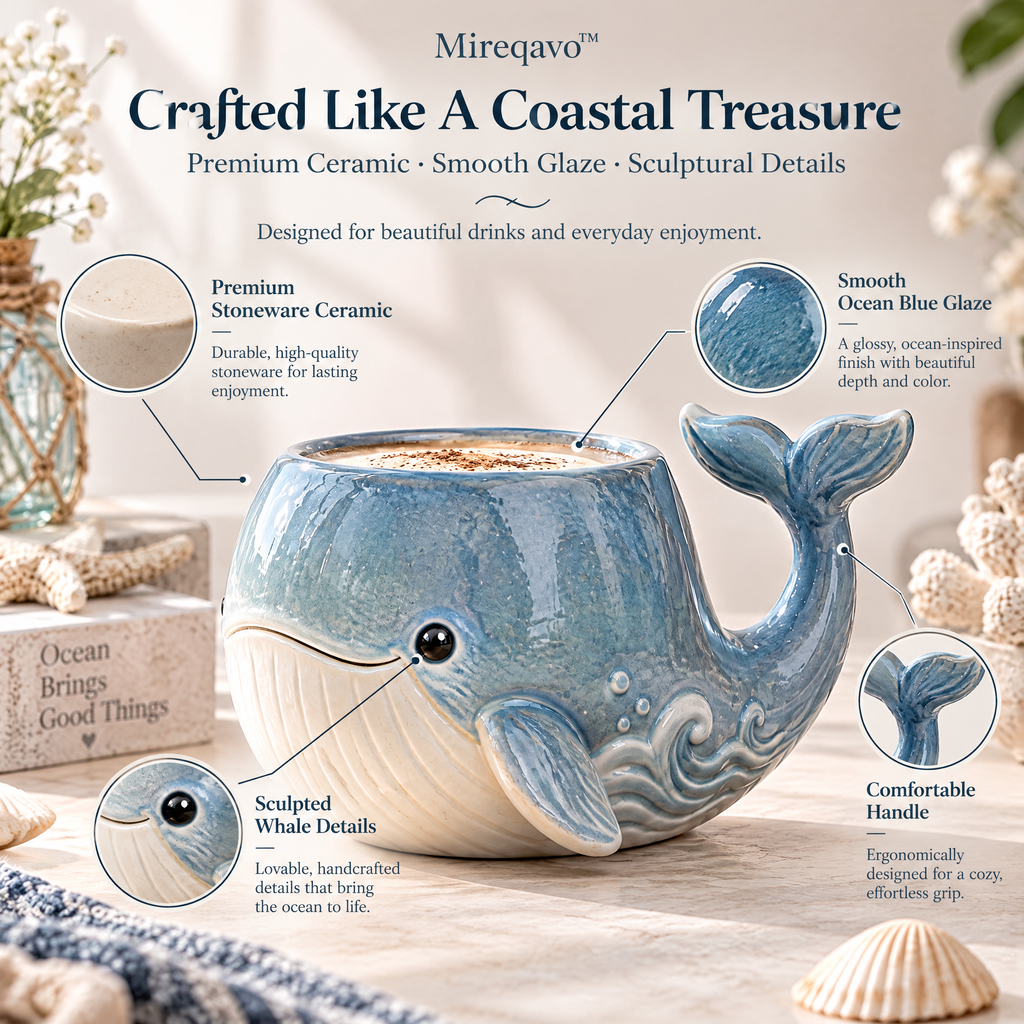Mireqavo™ Whale Ocean Dream Mug