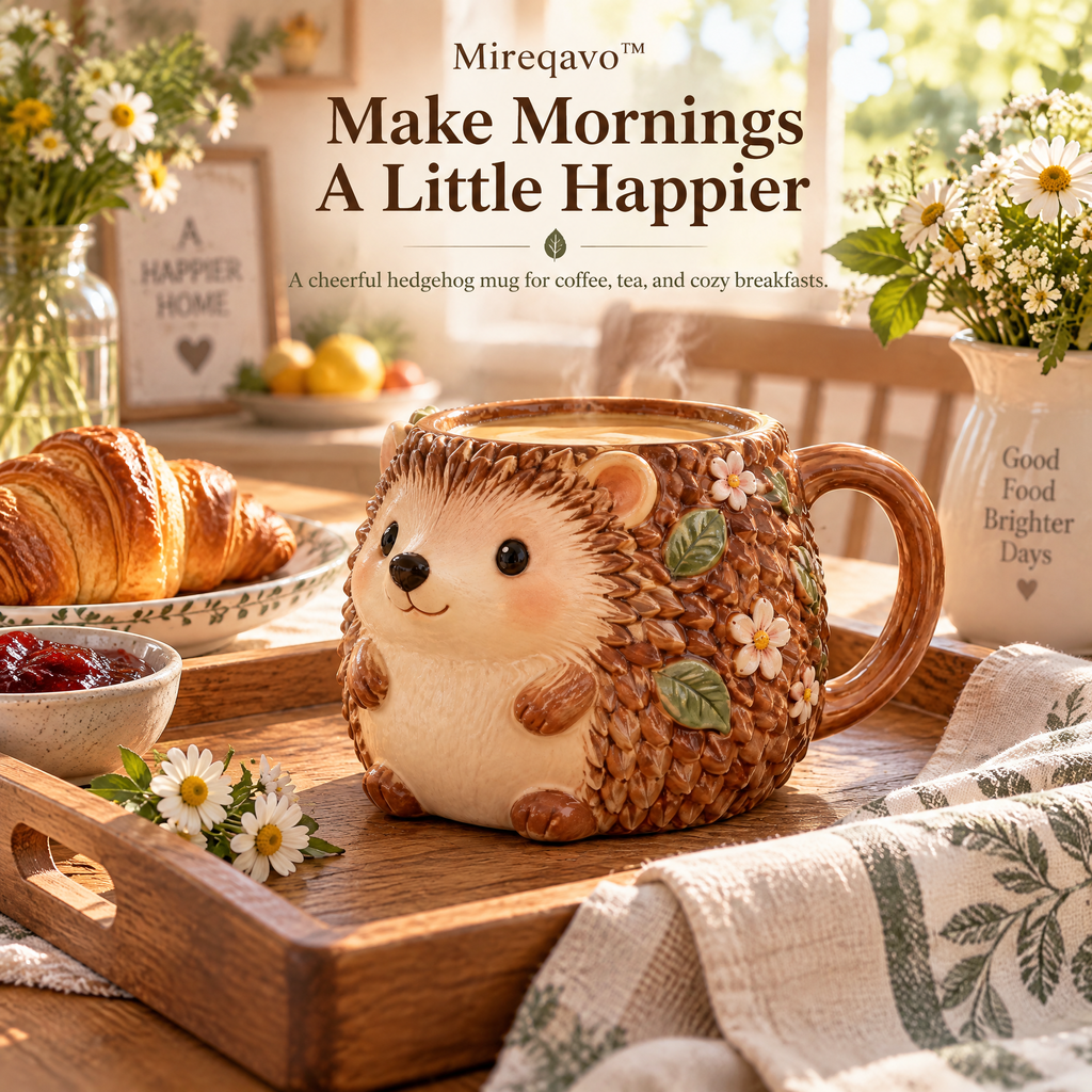 Mireqavo™ Hedgehog Garden Mug