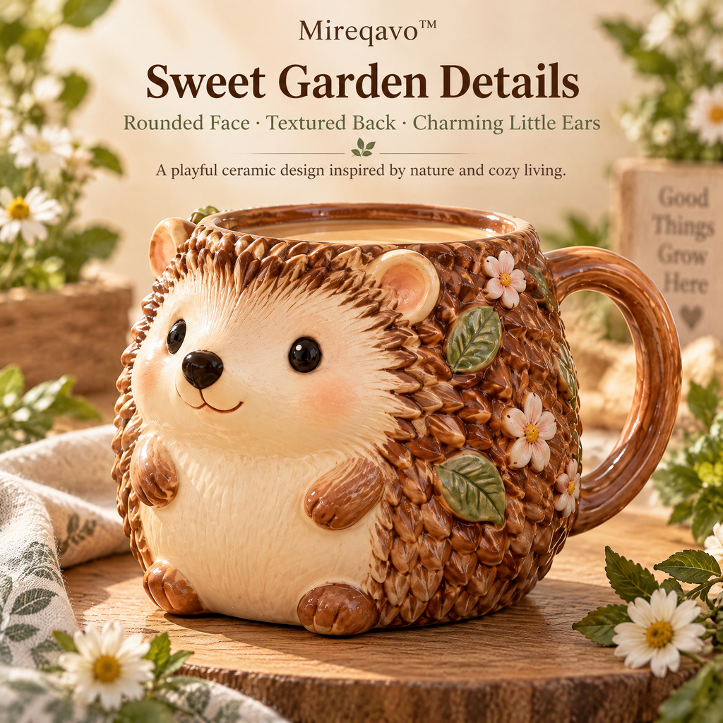 Mireqavo™ Hedgehog Garden Mug