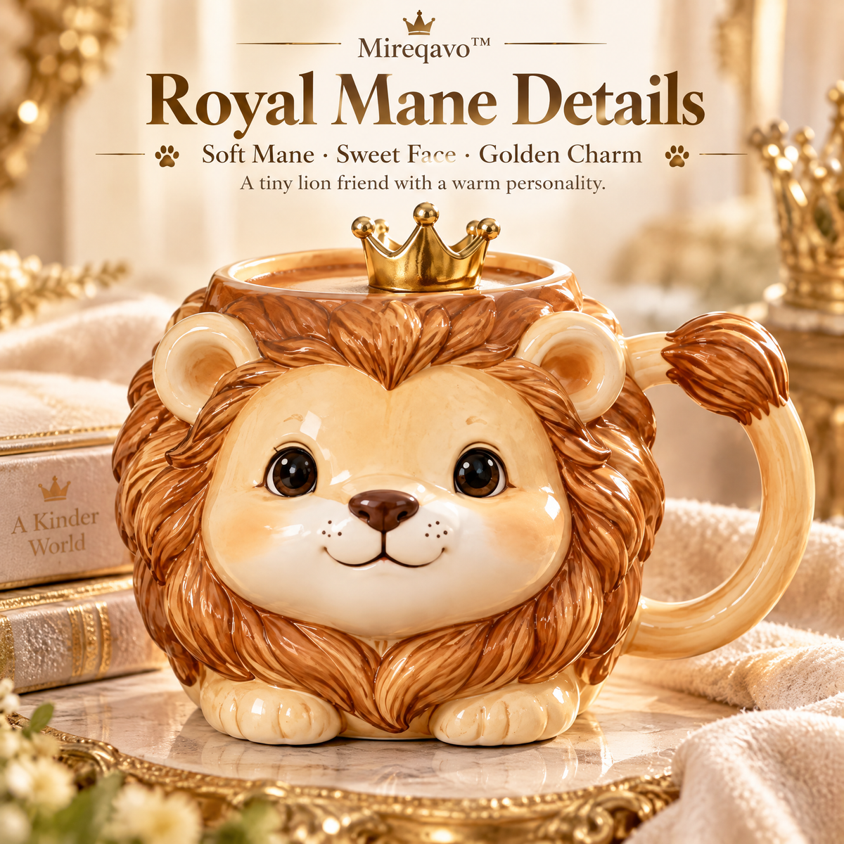 Mireqavo™ Lion Royal Mane Mug