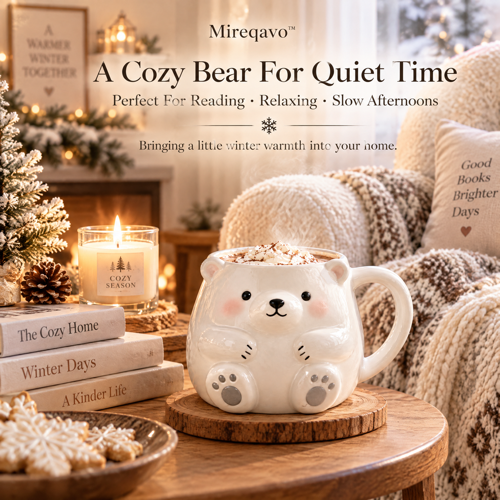 Mireqavo™ Polar Bear Snowfield Mug
