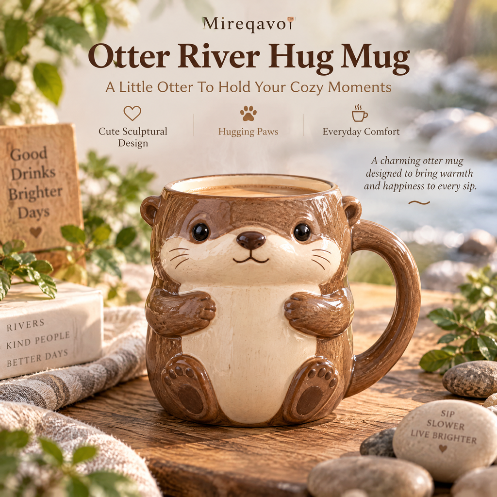 Mireqavo™ Otter River Hug Mug